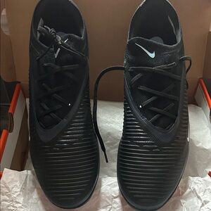 Nike Black Phantom 6 Turf Cleats